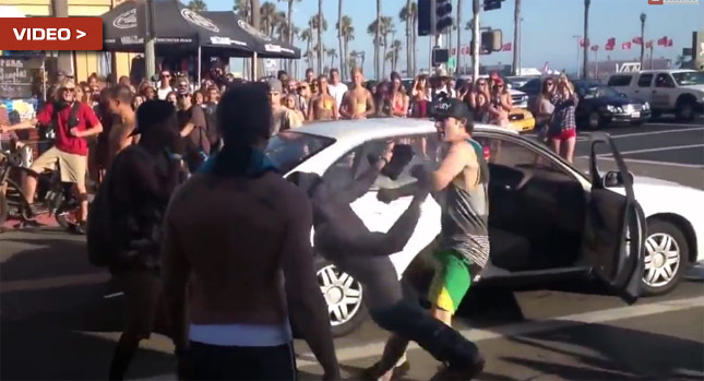  Triple Knockout: Don't Mess with the Lame Sedan Guy [NSFW]