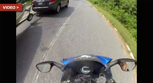  Massachusetts Motorcyclist Outruns Cops, Shares Footage Online…