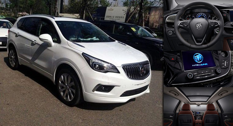  Buick Reveals New Envision SUV’s Interior, Chinese Media the Exterior