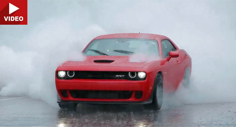  Matt Farah Discovers Pointlessness of Dodge’s New 707HP Challenger Hellcat in the Wet