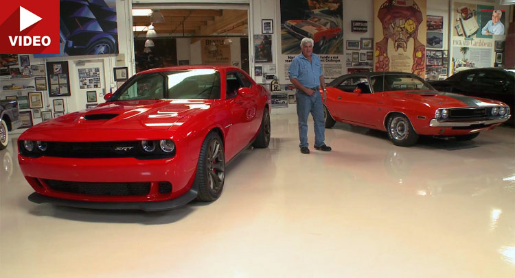  New Challenger SRT Hellcat Flexes its Muscle in Jay Leno’s Garage