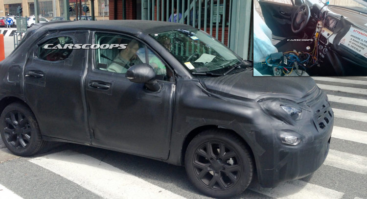  Spied: New Fiat 500X is the Jeep Renegade’s Softer, Italian-Flared Sibling