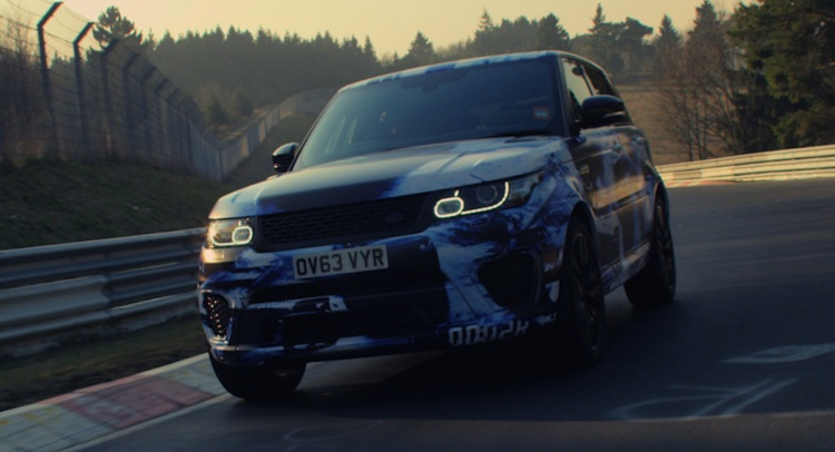  Super-Fast Range Rover Sport SVR Gets Pebble Beach Reveal Alongside U.S.-Spec F-Type Project 7