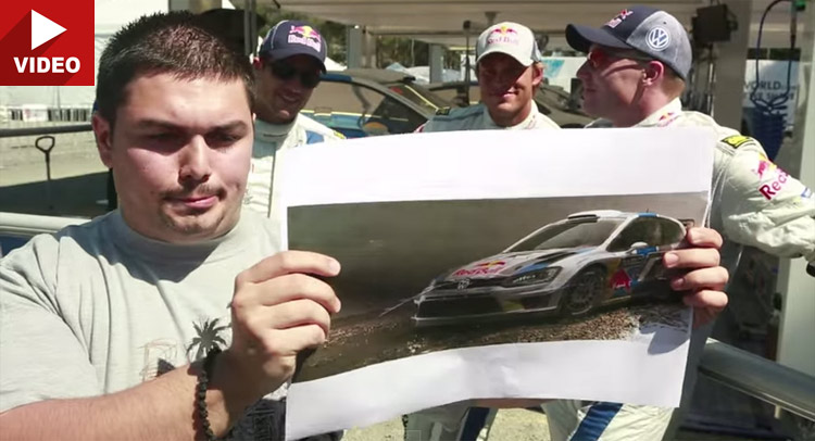  Man Mimics Engine Sounds, Impresses VW’s WRC Rally Drivers