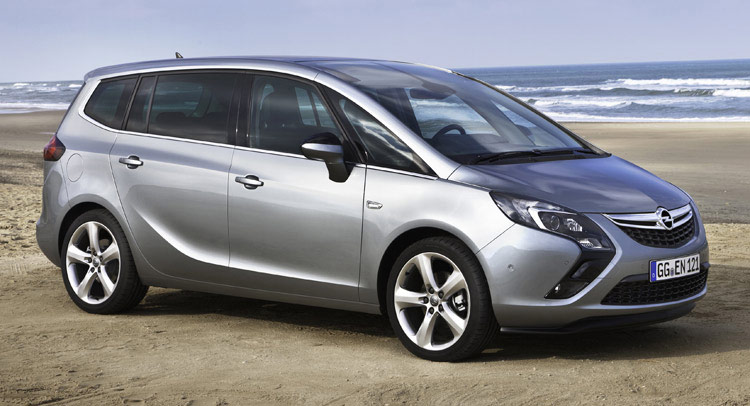 Opel Zafira Tourer Gets 1.6 CDTI with 118HP Carscoops