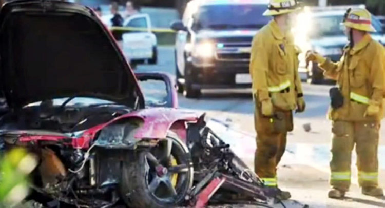  Two Men May Get Six Months Jail Time for Taking Part Out of Porsche that Paul Walker Was Killed in