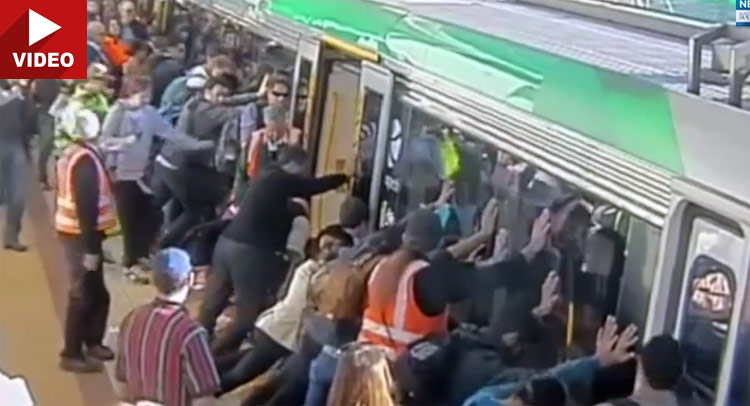  Awesome Aussies Tilt Train to Free Man’s Trapped Leg