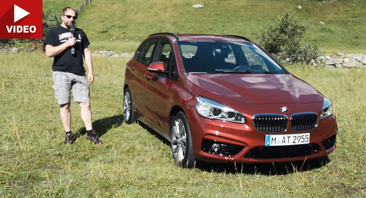  German Reviewer Does the BMW 218d Active Tourer, in English