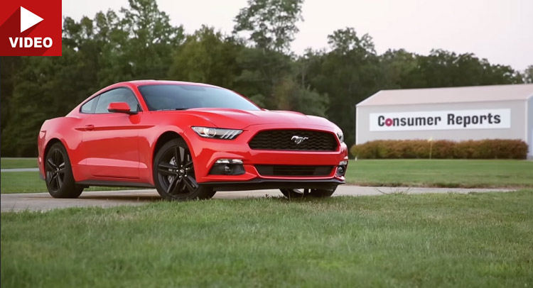  Consumer Reports’ First Contact with the 2015 Mustang