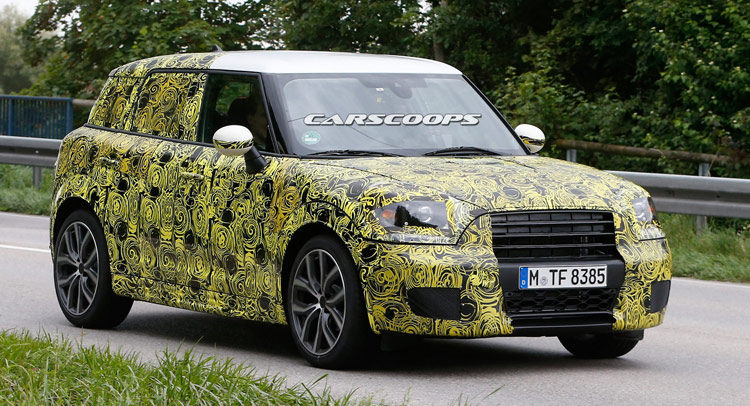  Next Mini Countryman Crossover Mule Scooped