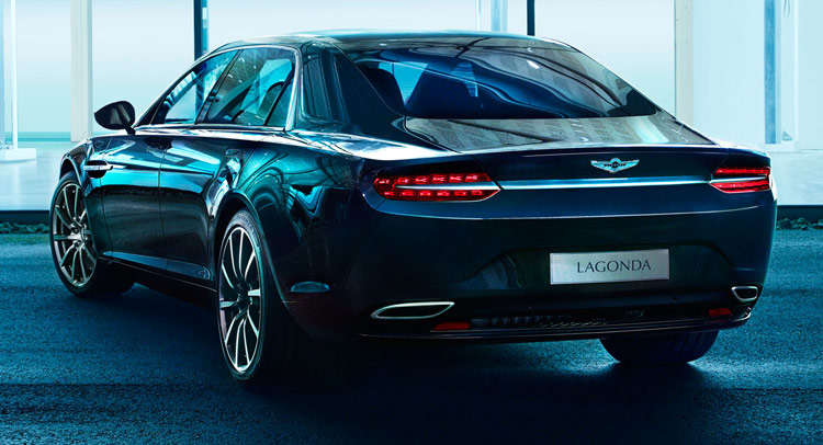  Aston Martin Drops New Photos of Lagonda Saloon