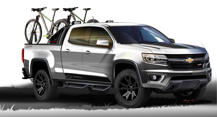  Chevrolet Previews Colorado Sport Concept Ahead of SEMA Debut