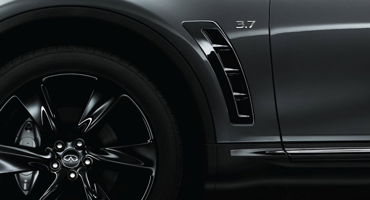  Infiniti Previews S Design Package for the QX70 SUV, Will Debut in Paris