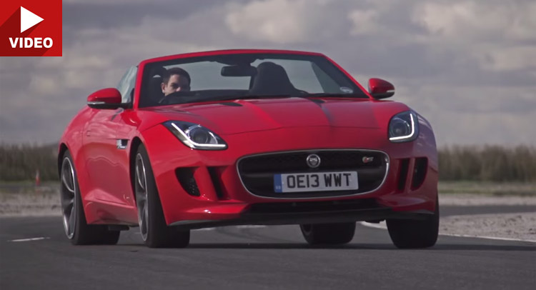  Jaguar F-Type V6 S Takes on Triumph Street Triple R on the Circuit