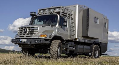 Mercedes’ Off-Road Zetros Truck Carries a Luxury Apartment on its Back ...
