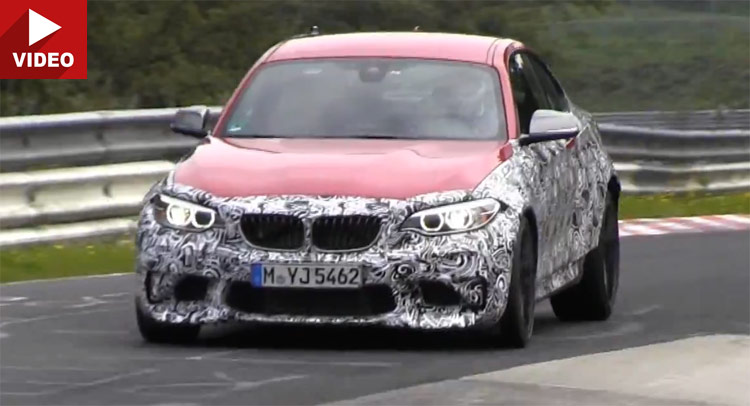  Watch This BMW M2 Prototype Go Around the Nürburgring