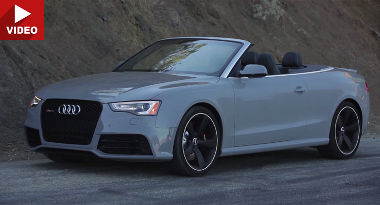  Audi RS 5 Cabriolet Gets Mixed Review from The Smoking Tire