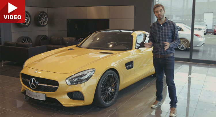  WhatCar? Checks Out Mercedes AMG GT in Static Preview