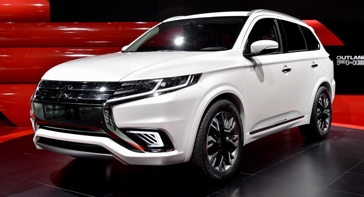  Mitsubishi’s New Outlander PHEV Concept-S Looking Good in Paris