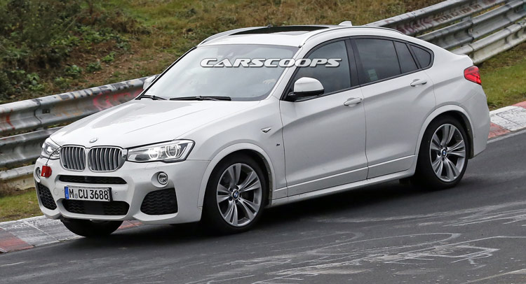  Sportier BMW X4 M40i Scooped Undisguised