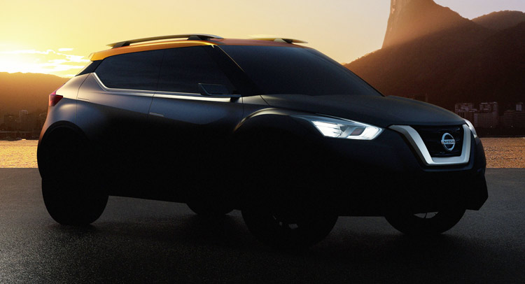 Nissan Teases New Small SUV Concept Once Again