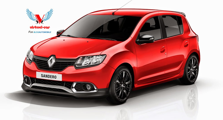  A Renault-Faced Illustration of the Performance Sandero RS