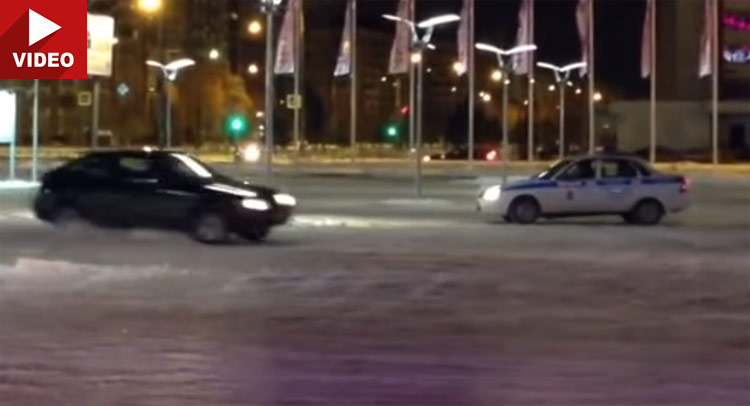  Watch Russian Drivers Taunt and Run Circles Around Cops