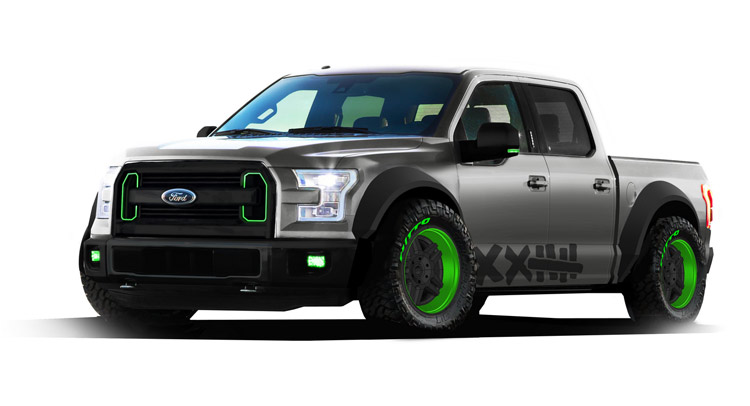  Ford Gives 2015 F-150 Two Different Personas for SEMA