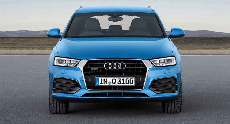  Audi Applies Subtle Facelift to Q3 SUV, RS Q3 Gets Boosted to 340PS