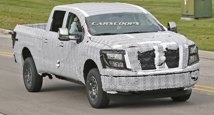  Last Spy Call for 2016 Nissan Titan Before Detroit Debut