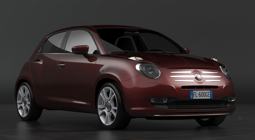 New Fiat 600 Design Concept for a Punto Replacement