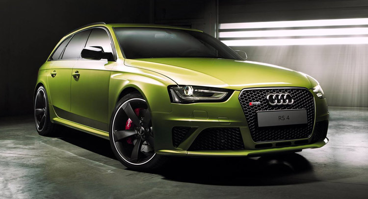  Audi Exclusive’s RS4 Avant in Eye-Catching Peridot Color