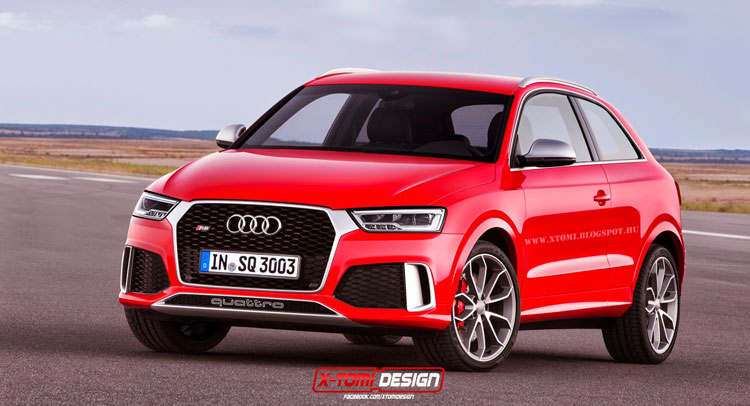  Facelifted Audi RS Q3 Works as a Three-Door Too