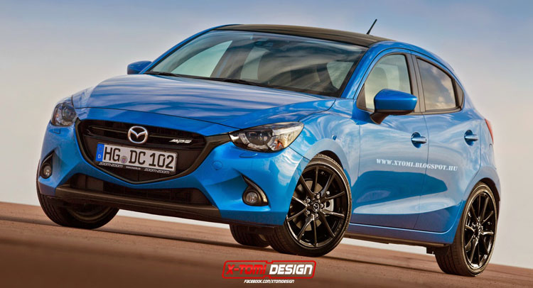  Pretty Hot 2016 Mazda2 MPS Sportily Illustrated