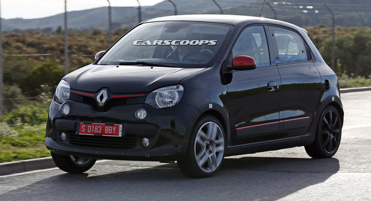  Renault Spied Testing Hotter Twingo RS or GT