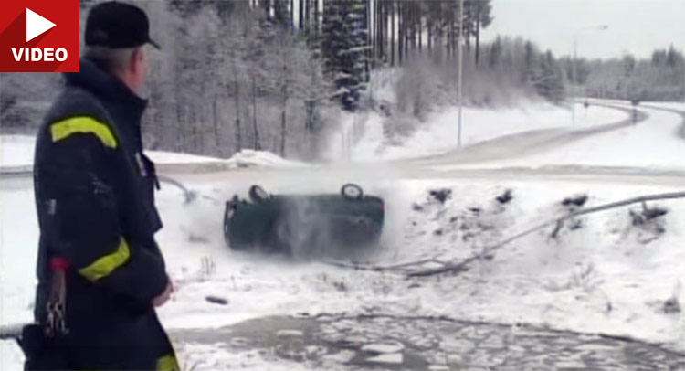  So, This Guy Was Being Interviewed About the Bad Road Conditions…