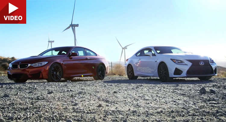  Grudge Match: New Lexus RC F vs. BMW M4