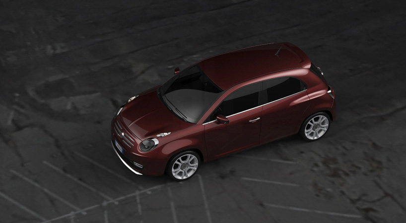 New Fiat 600 Design Concept for a Punto Replacement