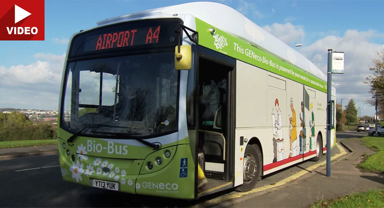  This is the UK’s First Bus Running on Poo-Derived Biomethane