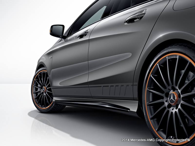 Mercedes Details CLA 45 AMG Shooting Brake OrangeArt Edition | Carscoops