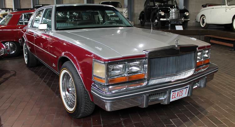 Elvis-Presley’s-1977-Cadillac-Seville-on-Display-at-the-...