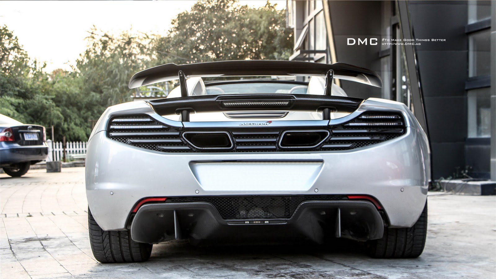 Mclaren Mp4 12c Spider Kitted Out With Spoilers And 660ps Carscoops