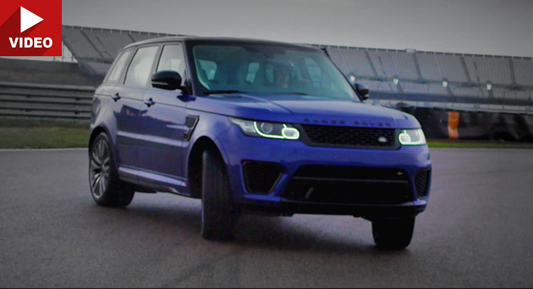  Range Rover Sport SVR Loves to Drift