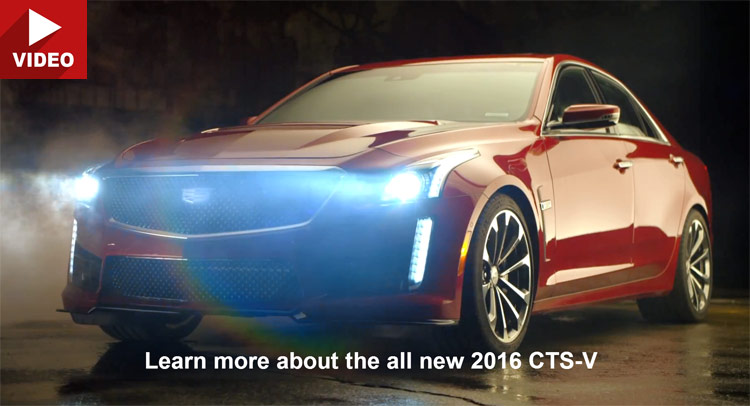  Watch 2016 Cadillac CTS-V Smoke Up Michigan Theater Parking