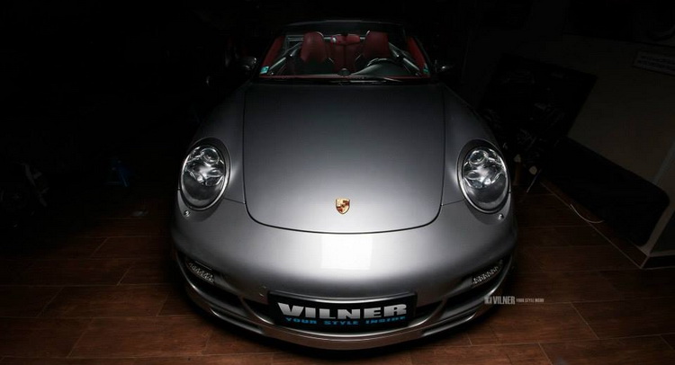  Vilner Put Their Design Stamp on Porsche 911 Turbo Cabriolet