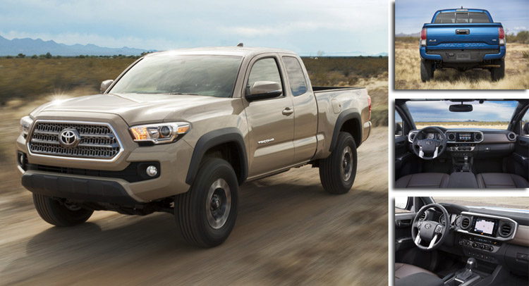  Toyota Details New 2016 Tacoma Pickup Truck [75 Pics & Video]