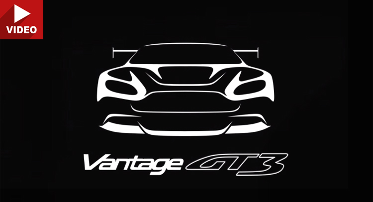  Aston Martin Teases Vantage GT3, its Most Extreme Road Car Ever