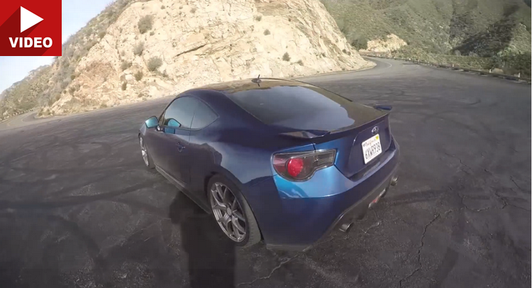  325HP Supercharged Subaru BRZ Driven on Angeles Crest