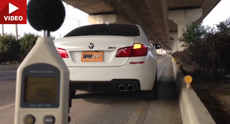  iPE Innotech Exhaust System Makes BMW M5 Sound Meaner