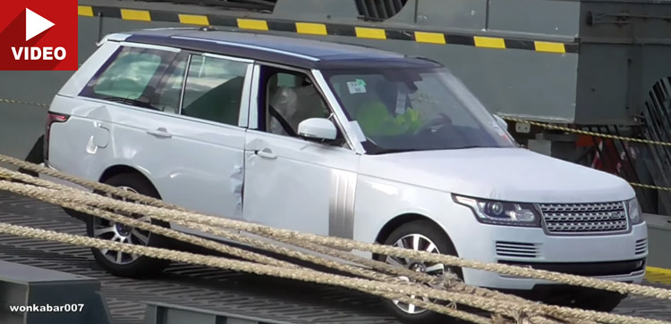  Watch Salvaged Luxury Vehicles Driven Off Cargo Ship Hoegh Osaka